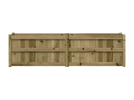 Jardinière 180x50x50 cm bois de pin imprégné