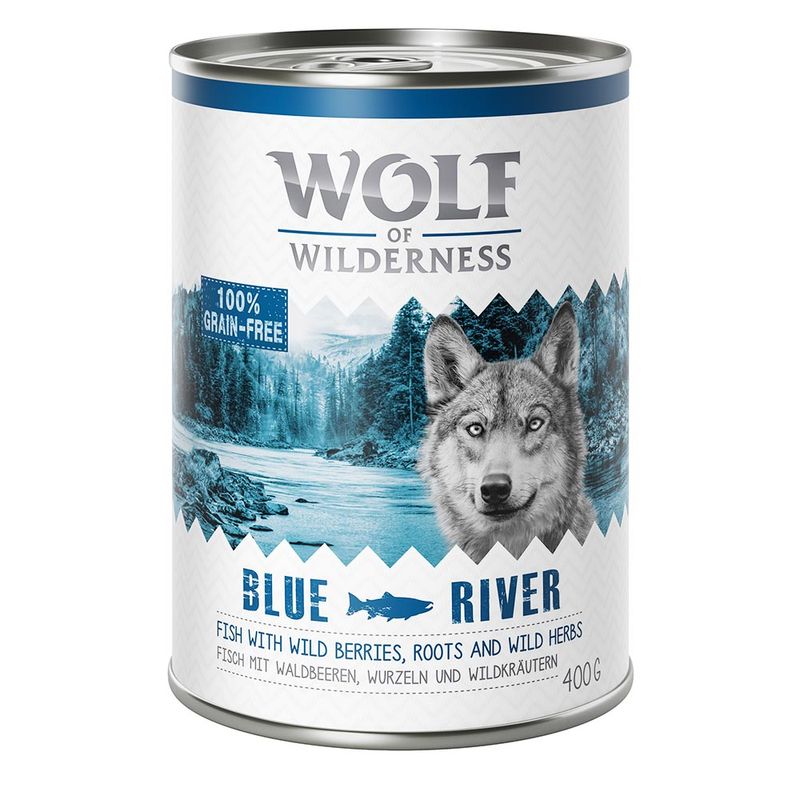 Lot Wolf of Wilderness - Single Protein 24 x 400 g