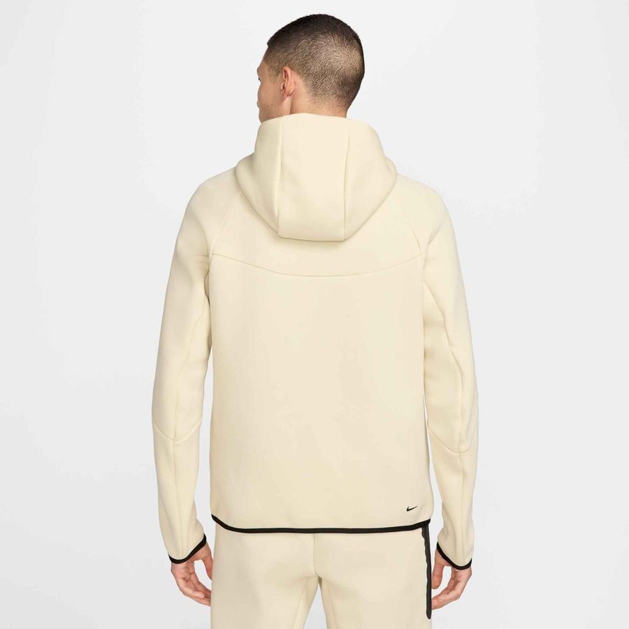 Nike Sweat à Capuche Tech Fleece 24 FZ Coupe-Vent - Kaki/Noir