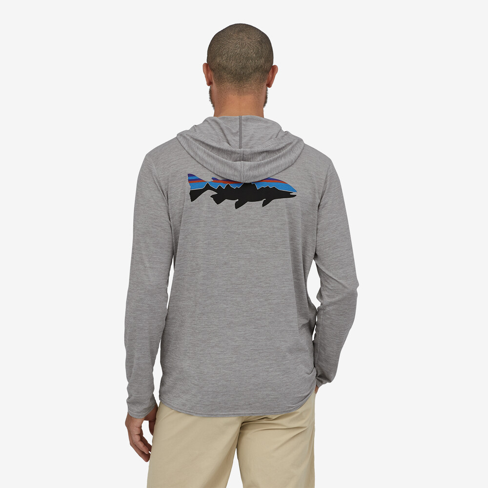 Capilene Cool Daily Graphic Hoodie für Herren – Relaxed Fit