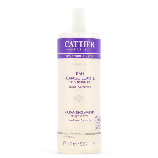 Eau démaquillante Bio Cattier - Yeux sensibles