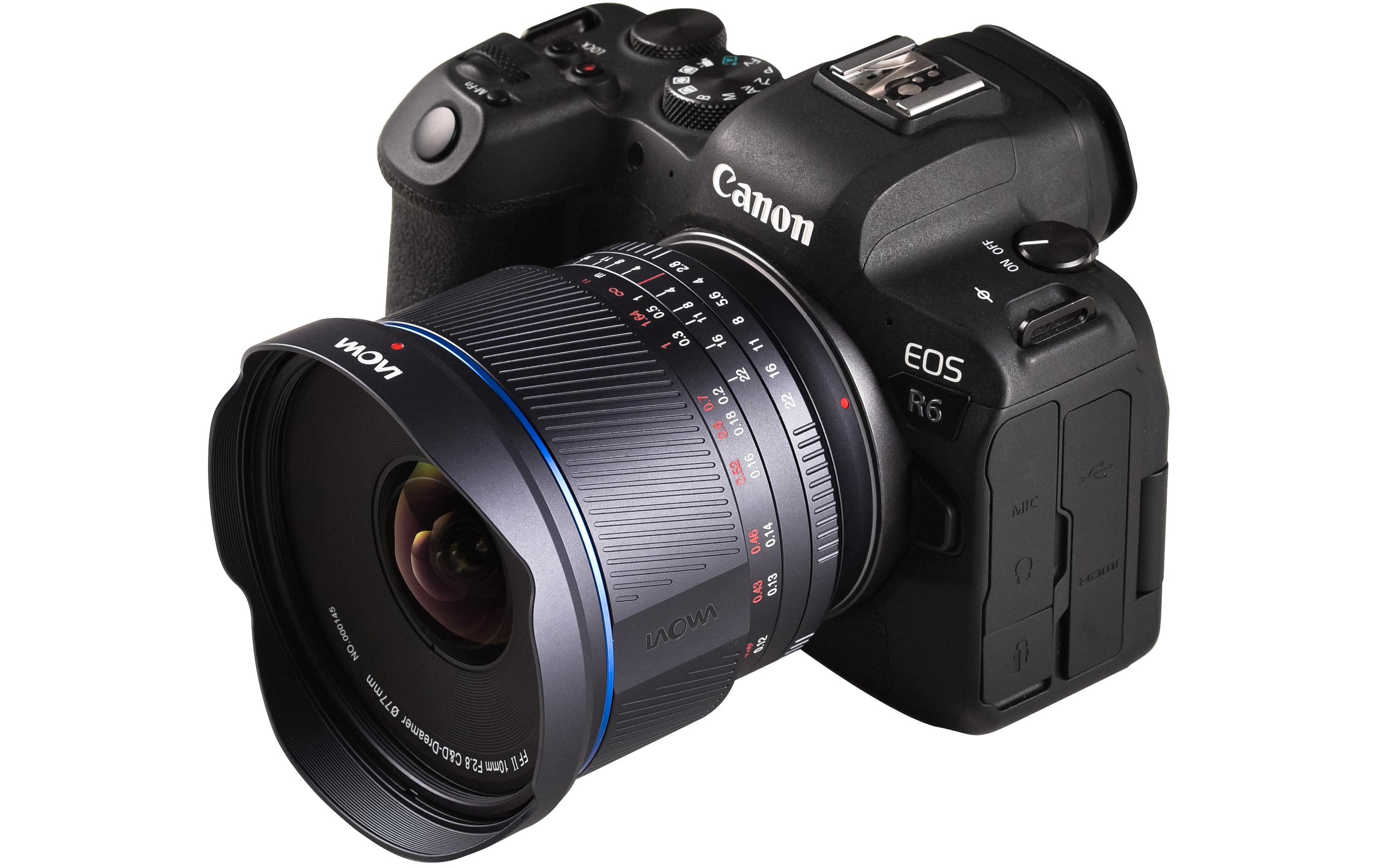 Festbrennweite 10mm F/2.8 Zero-D FF Manuell – Canon RF<br>Ultraweitwinkelobjektiv mit manuellem Fokus