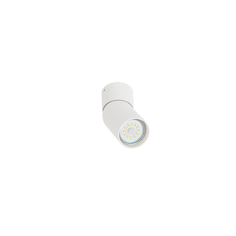 Moderne opbouwspot wit GU10 50mm - Falo