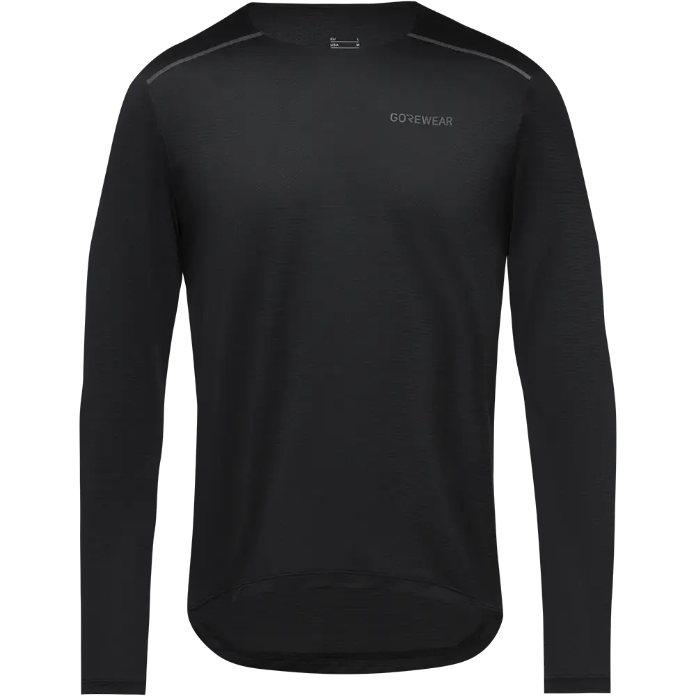 GORE Wear Contest 2.0 Hardloopshirt Lange Mouwen Zwart Heren