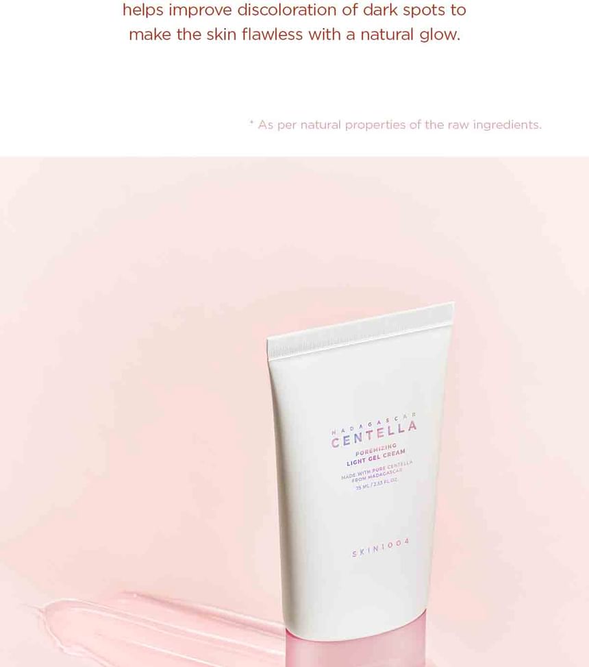 SKIN 1004 - Madagascar Centella Poremic Light Gel Cream