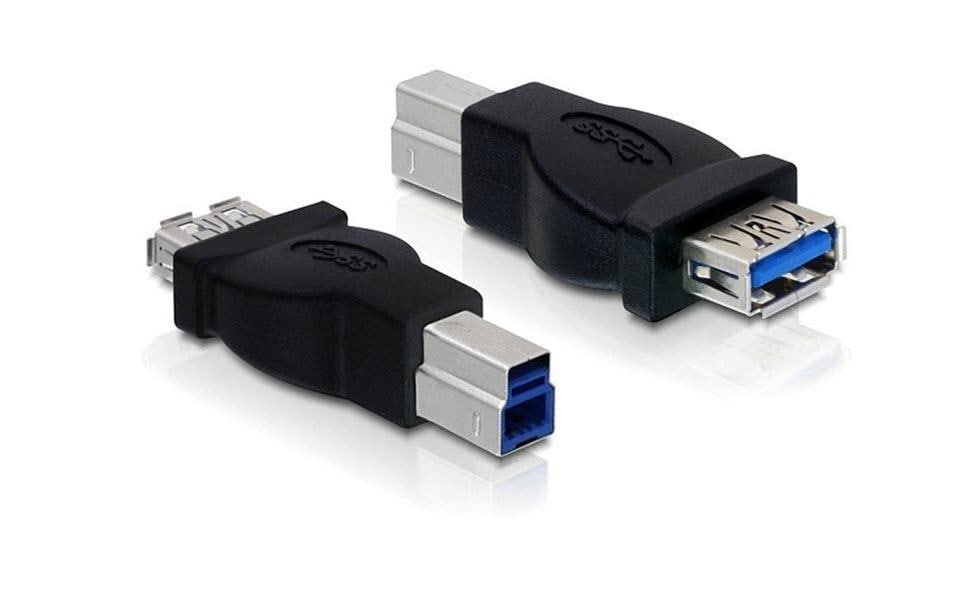 USB 3.0 Adapter USB-A Buchse - USB-B SteckerStecker Typ B auf Buchse Typ A