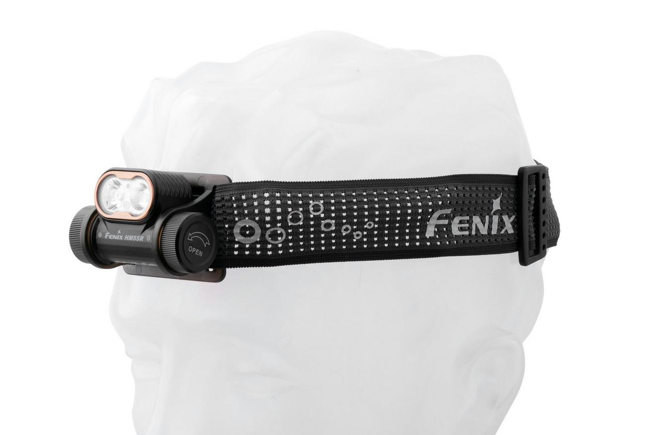 Fenix HM55R oplaadbare hoofdlamp, 1200 lumen, Black