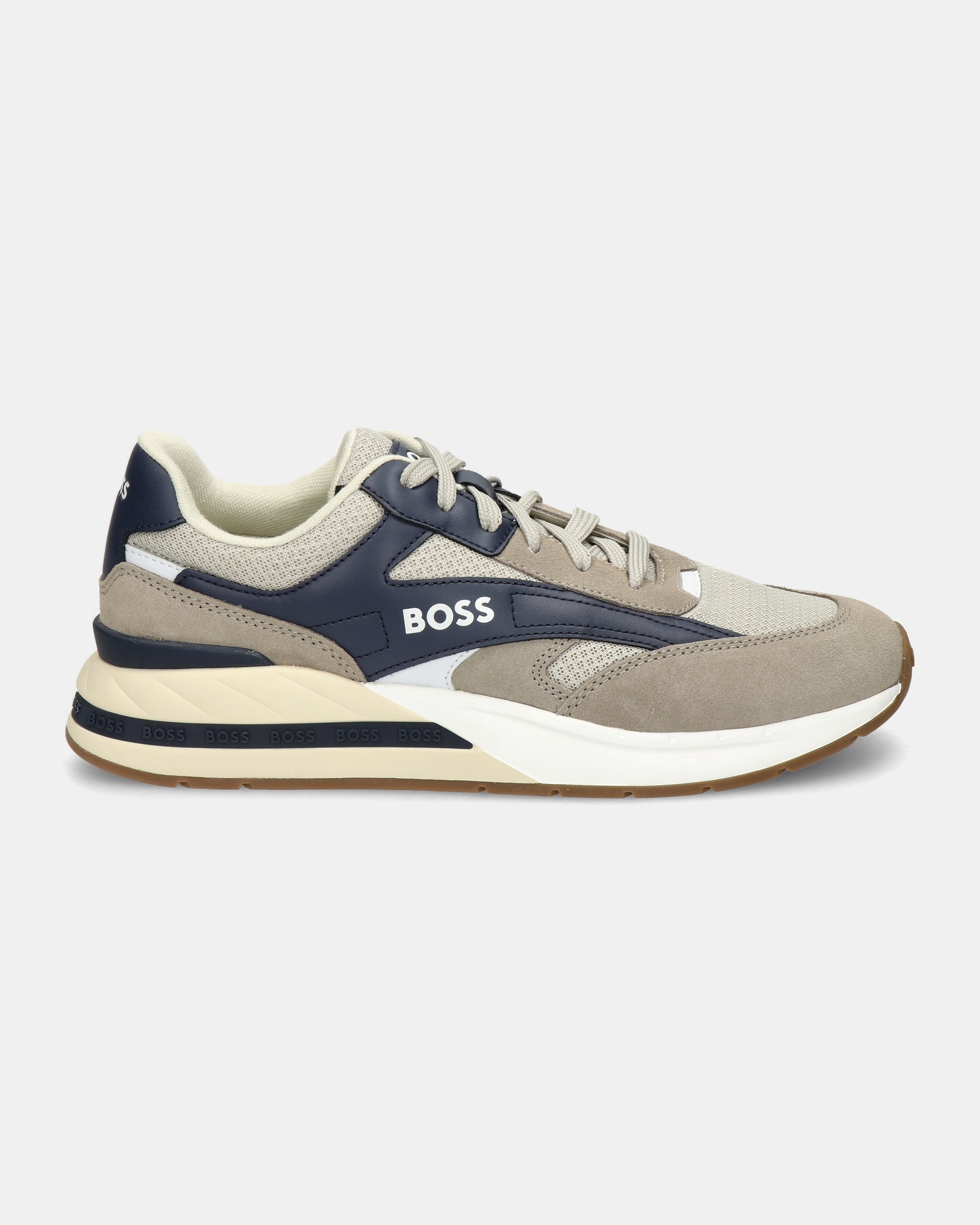 BOSS Kurt Runner Lage sneakers  - beige