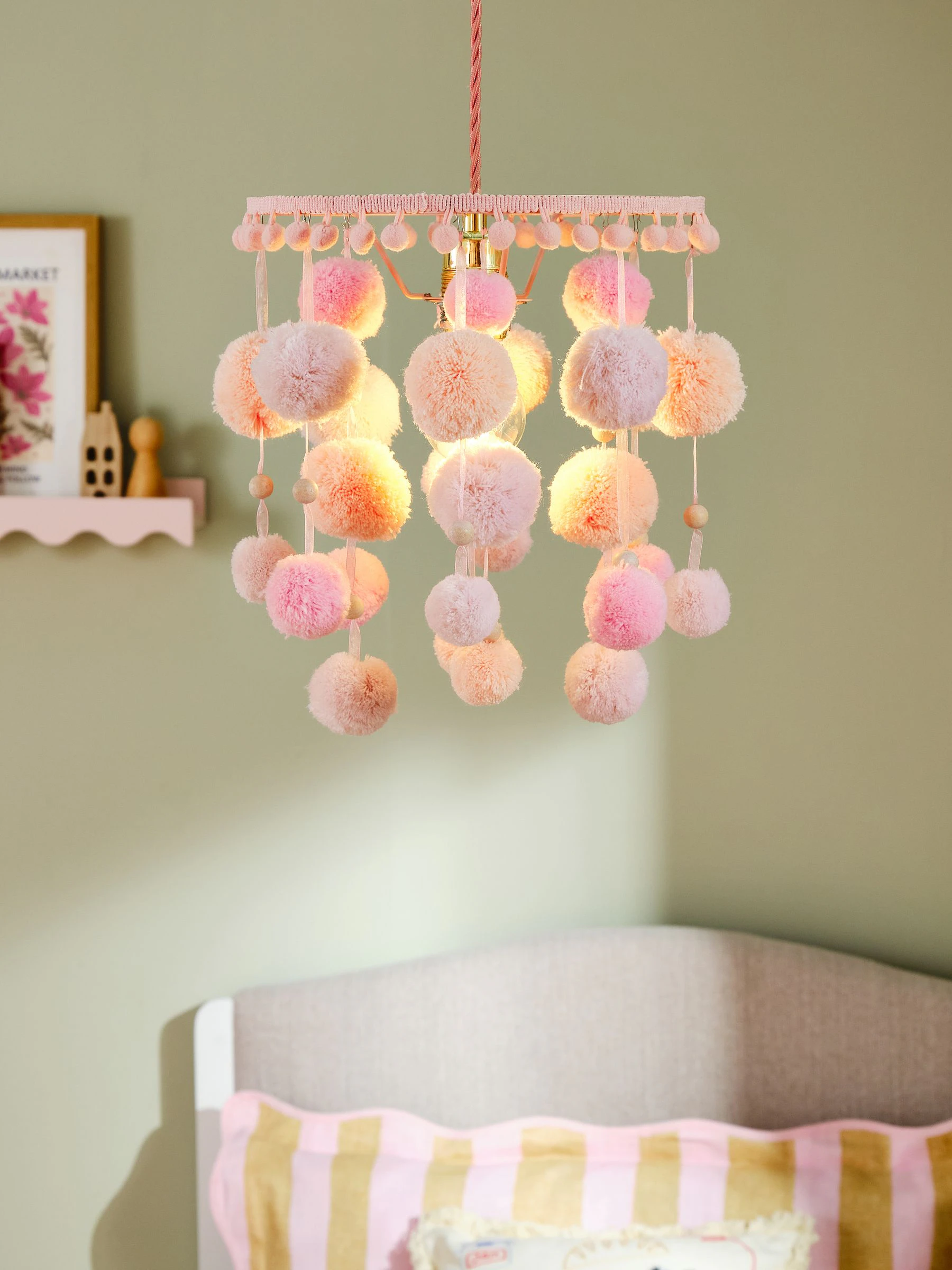 Pom Pom Easy Fit Pendant Light Shade