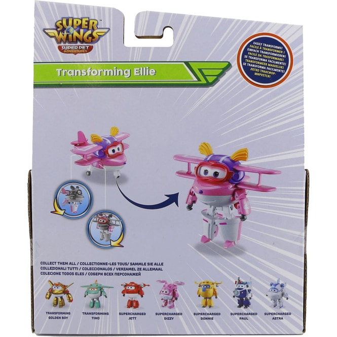 Super Wings - Transforming Ellie Figur