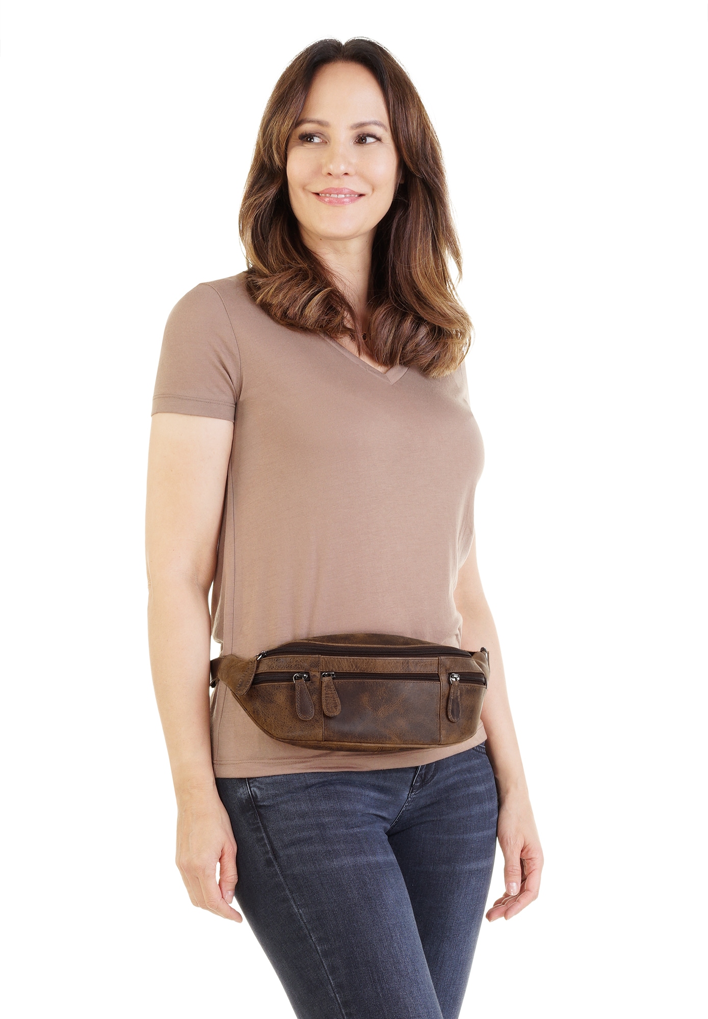 Bagan Gürteltasche echt Leder