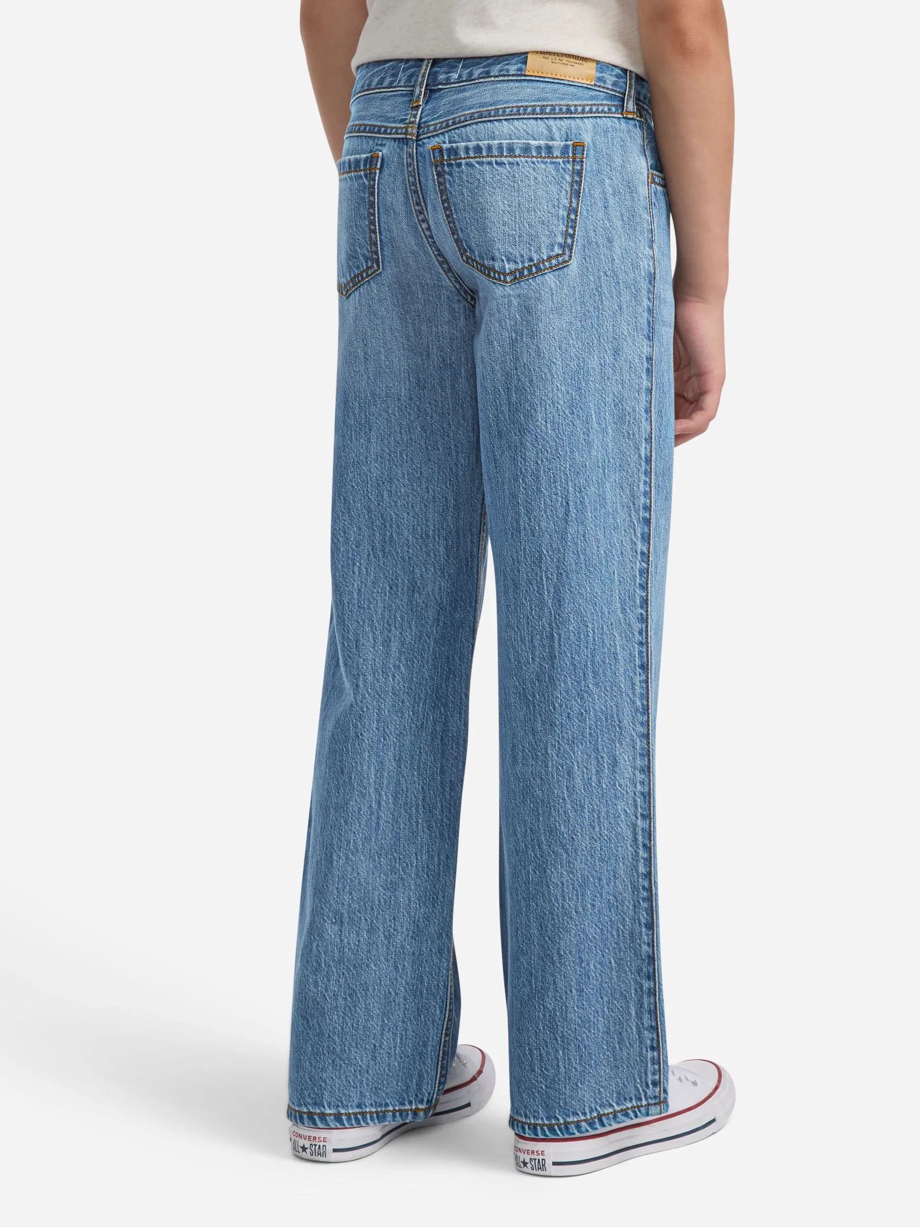 Abercrombie & Fitch Low Rise Baggy Jeans
