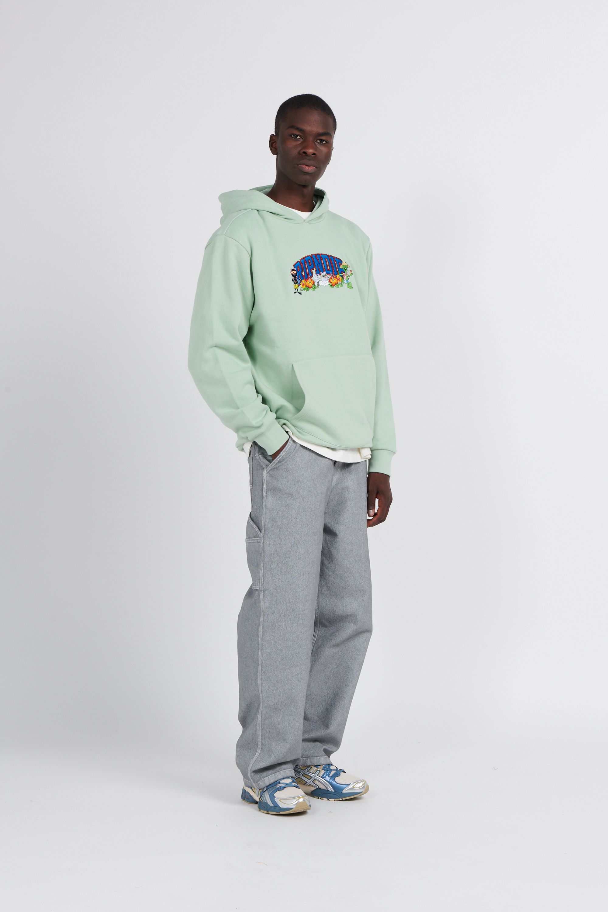RIPNDIP Sweat  Summer Friends Hoodie Vert