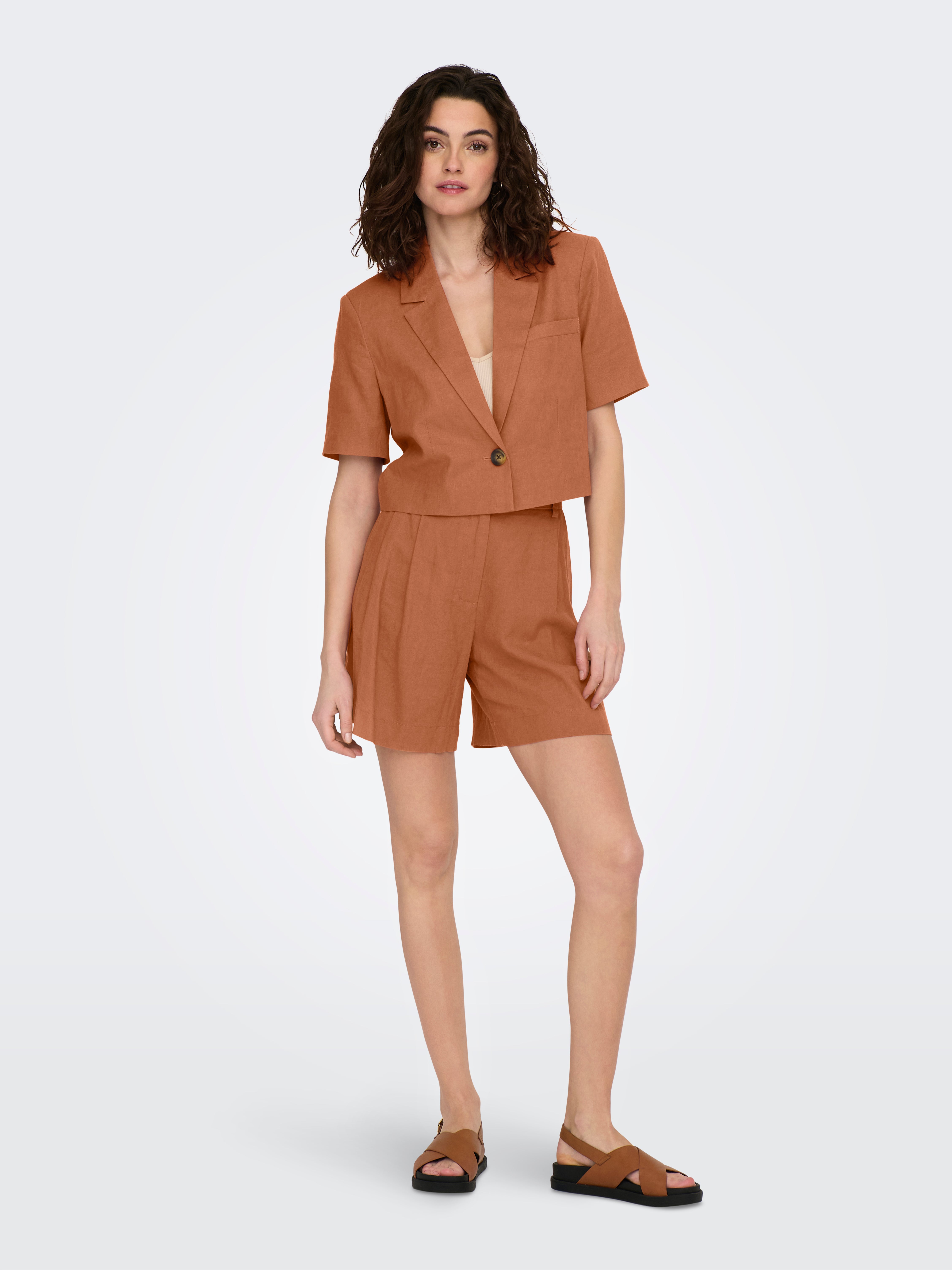 ONLLUDO Mittlere Taille Normal geschnitten Shorts Sierra