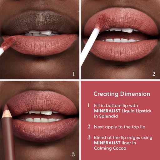 bareMinerals Mineralist Lasting Matte Liquid Læbestift, Brave