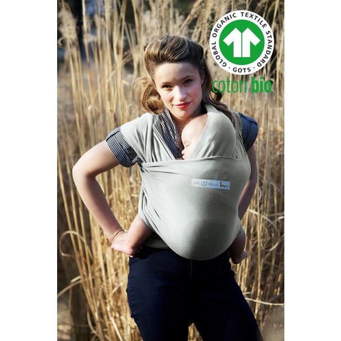 Écharpe de portage Basic BIO Perle - LOVE RADIUS