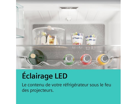 SIEMENS - Réfrigérateur encastrable 1 porte KI82LVFE0, iQ300, PowerVentillation, varioZone