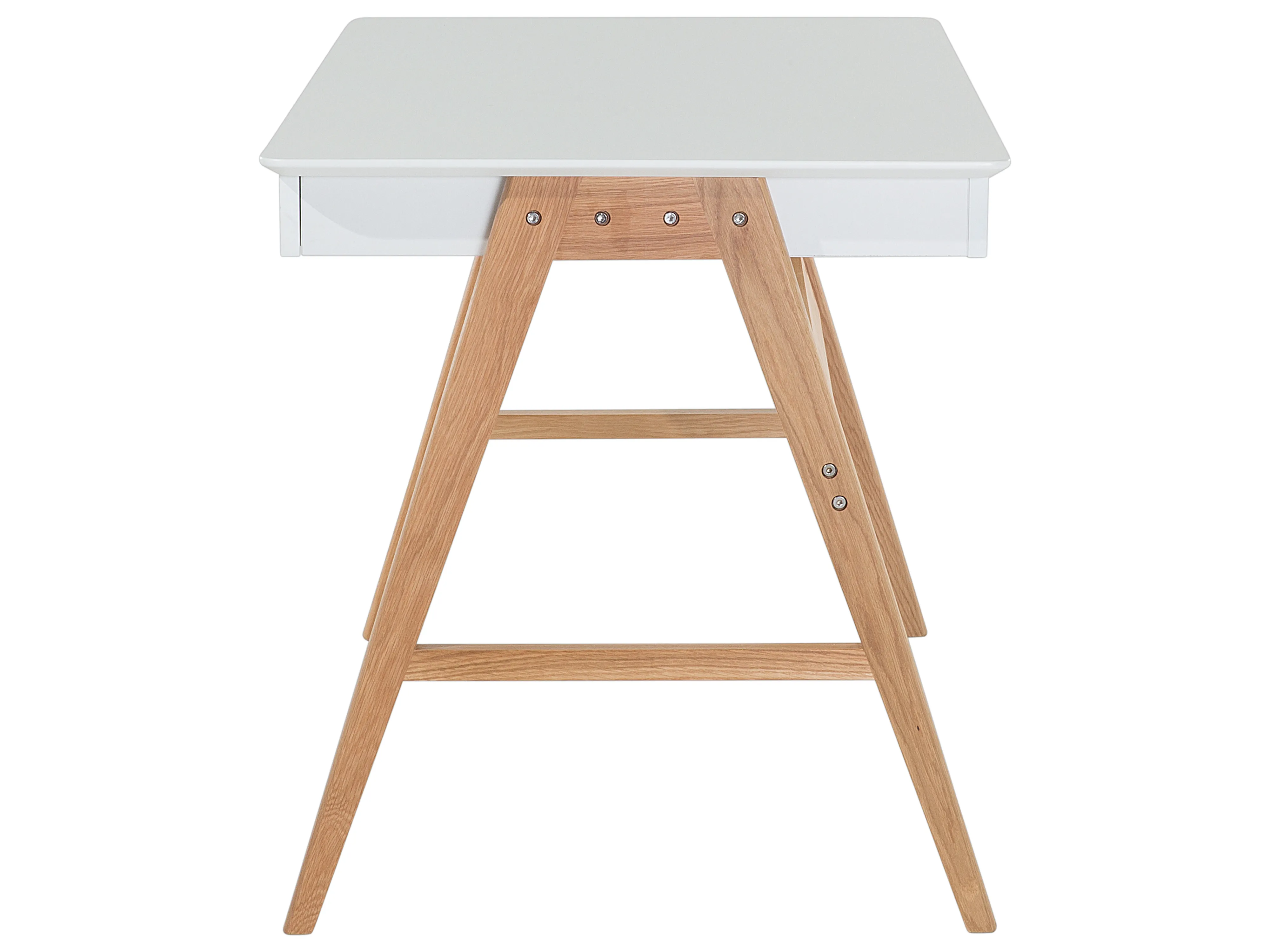 Bureau SHESLAY Wit 120 cm 70 cm met lades