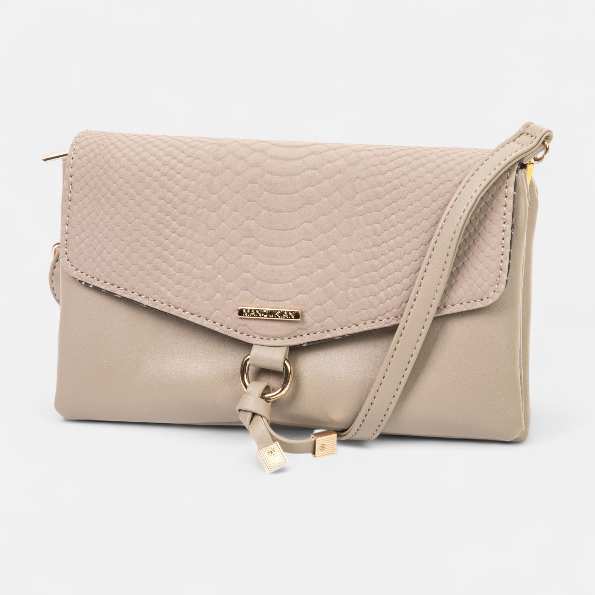 Sac bandoulière beige