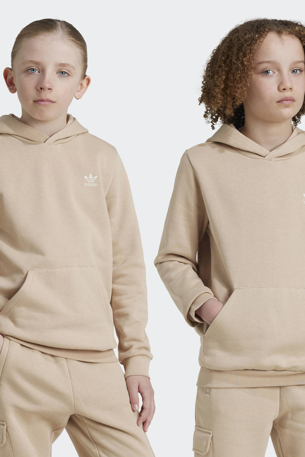 adidas hoodie beige