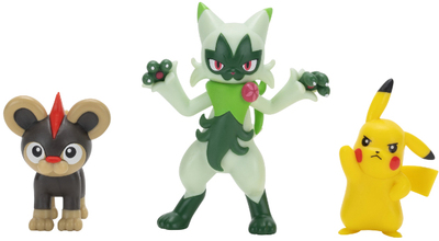 Pokémon Battle Figure Figursett 3-Pakk