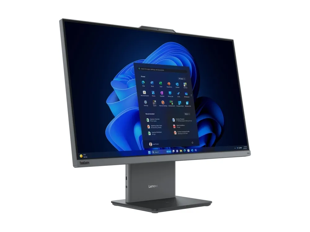 Lenovo ThinkCentre neo 50a 27 G5 12SA - Alt-i-én med monitorstander - Core i3 i3-1315U / op til 4.5 GHz - RAM 8 GB - SSD 512 GB - TCG Opal Encryption 2, NVMe - UHD Graphics - Gigabit Ethernet, Bluetooth 5.2, IEEE 802.11ax (Wi-Fi 6) - Win 11 Pro - skæ