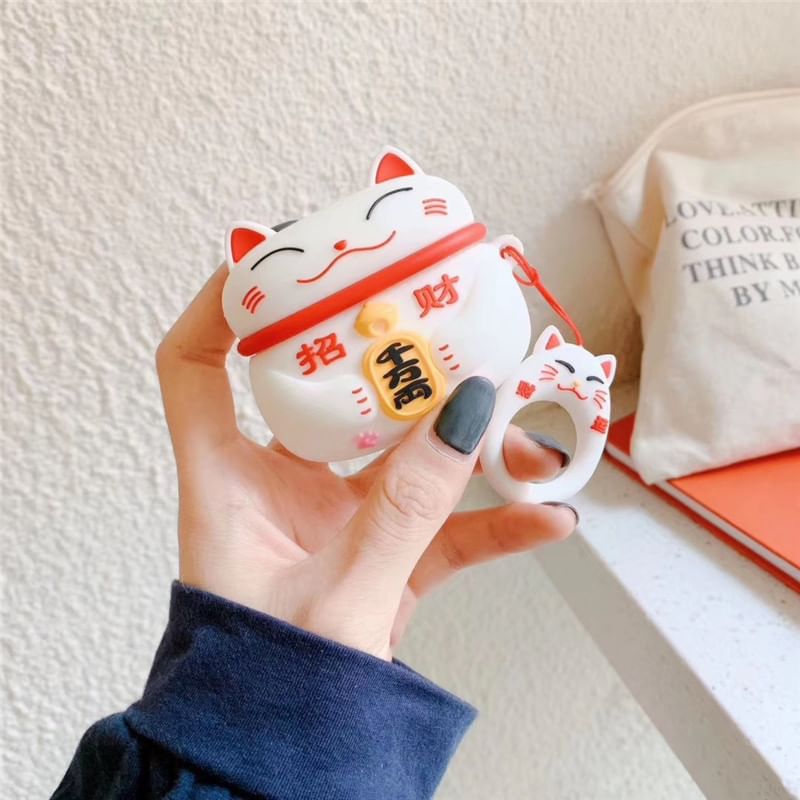Capritz - Fortune Cat AirPods Pro oordopjeshoesje