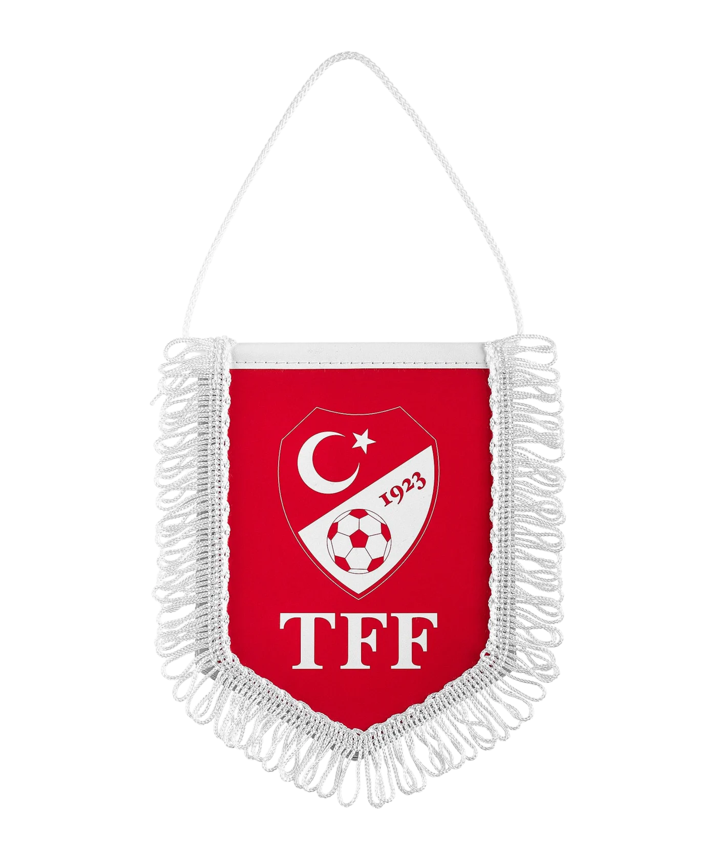TFF Türkei Wimpel Auto EM 2024 Rot