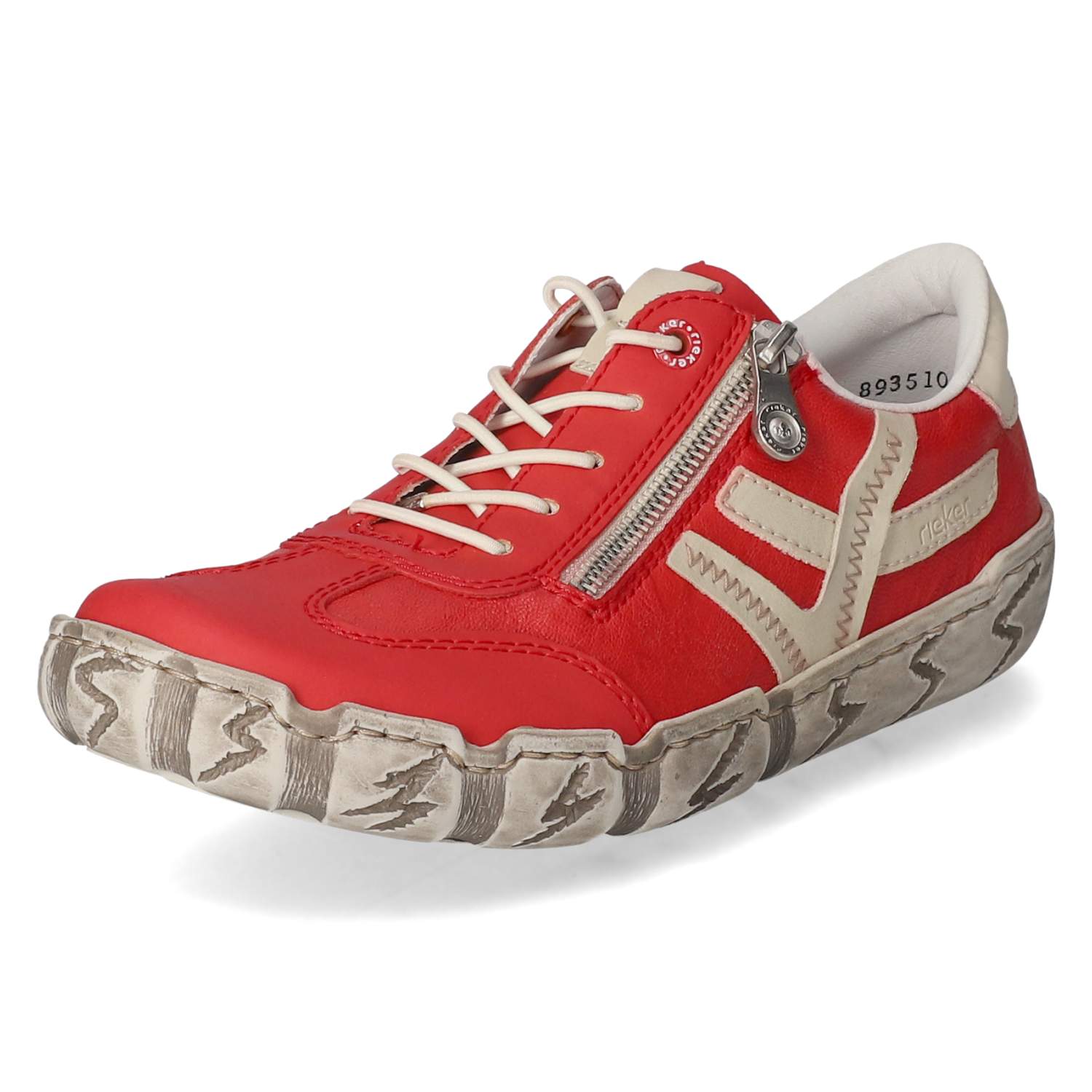 Rieker Slip On Sneaker - rot
