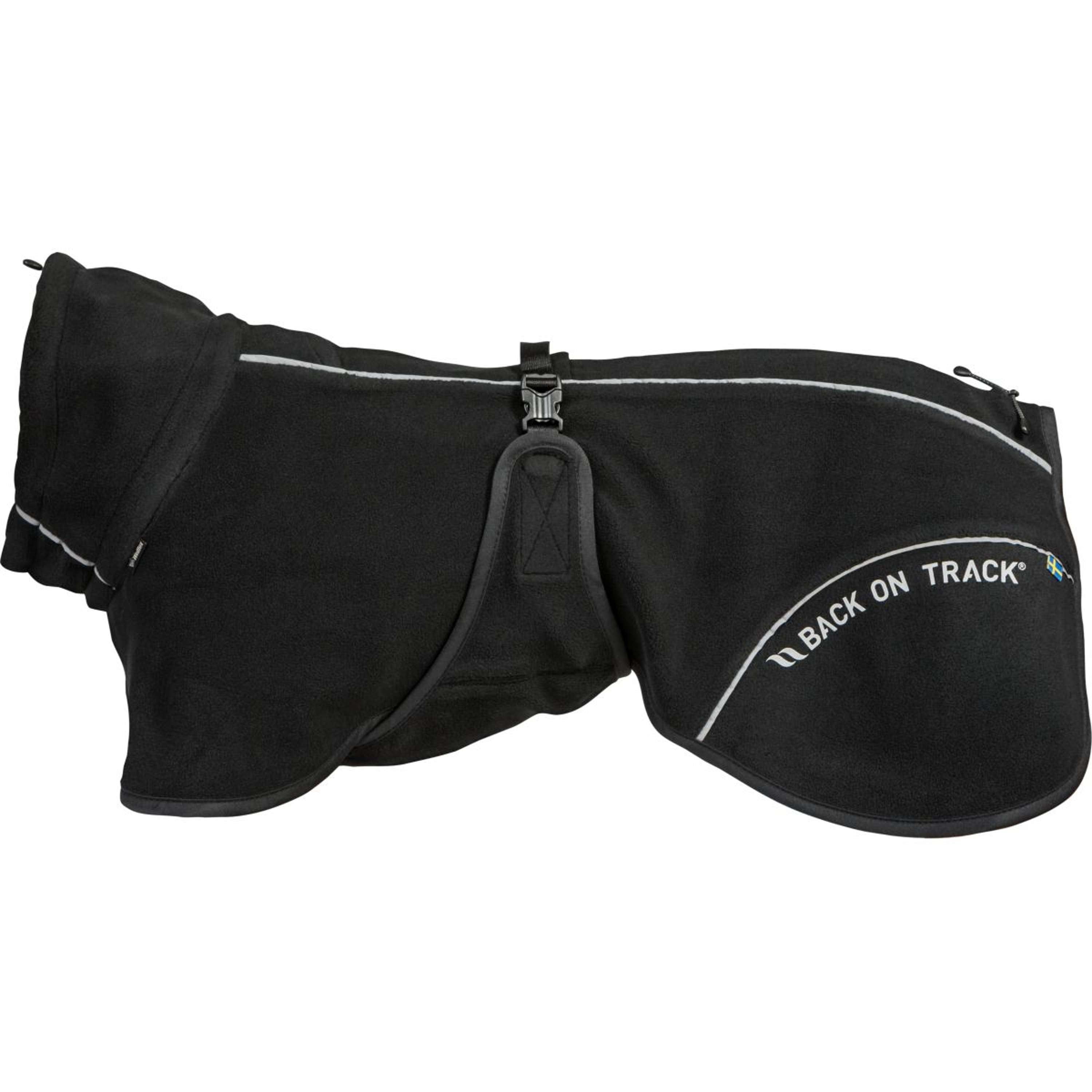 Back on Track Hondenjas BAY Fleece Zwart