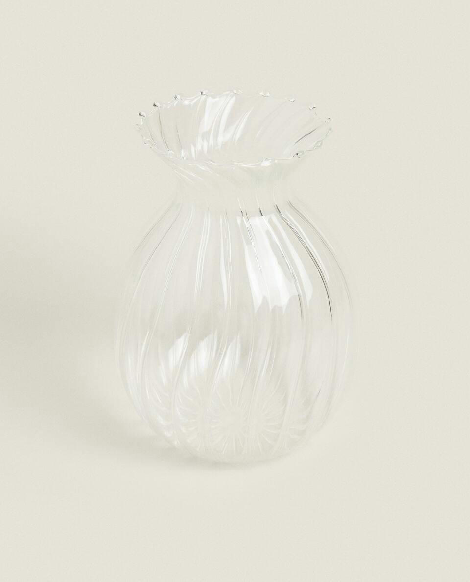 VASO DE VIDRO BOROSILICATO COM LINHAS