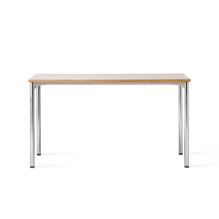 Audo - Co Schreibtisch, 140 x 70 cm, schwarz / terra