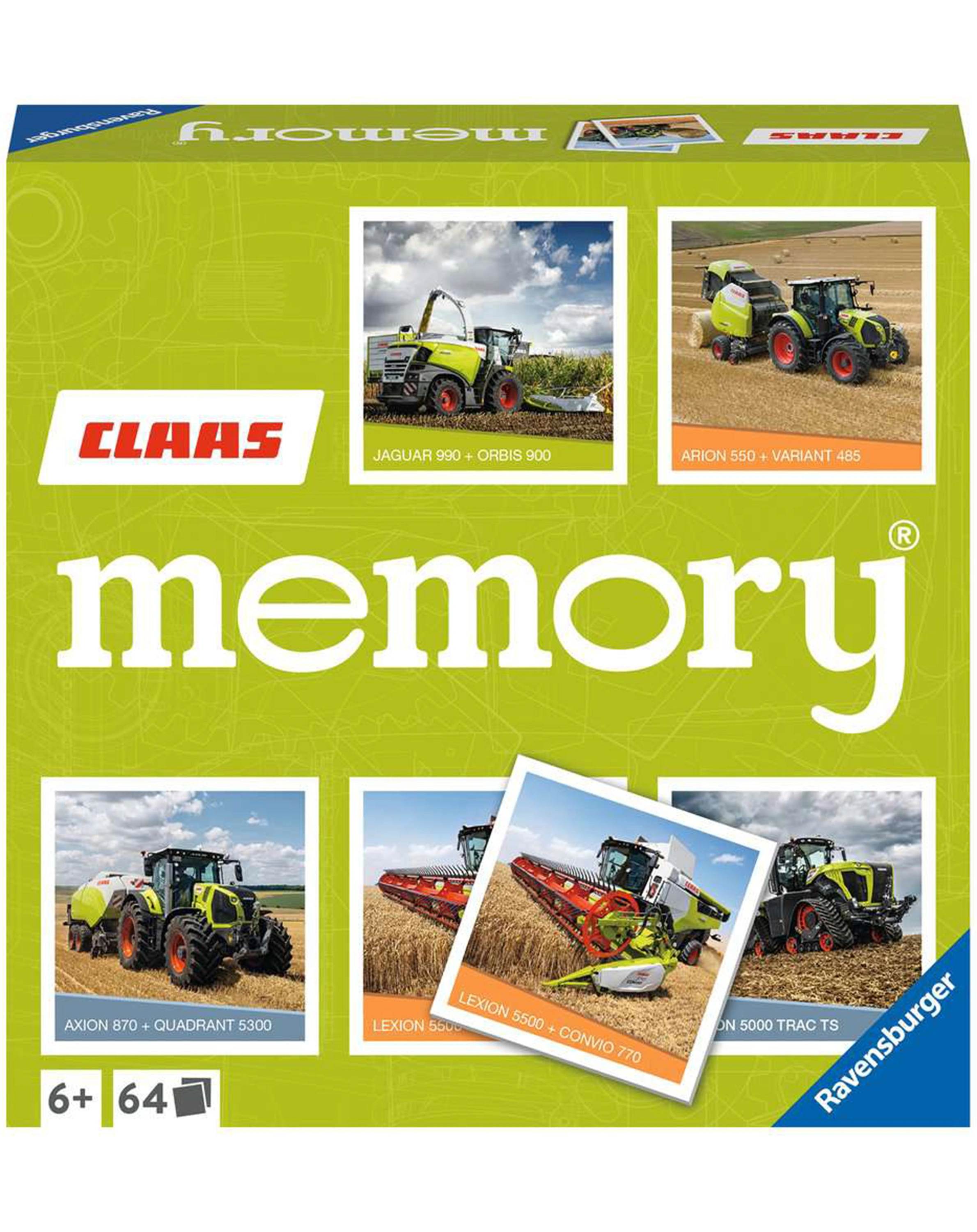 Memospiel MEMORY® CLAAS