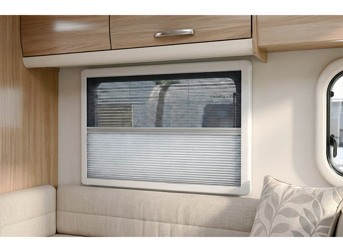 Tweedekans Obelink Eclipse combirollo grey - 100 x 70 cm