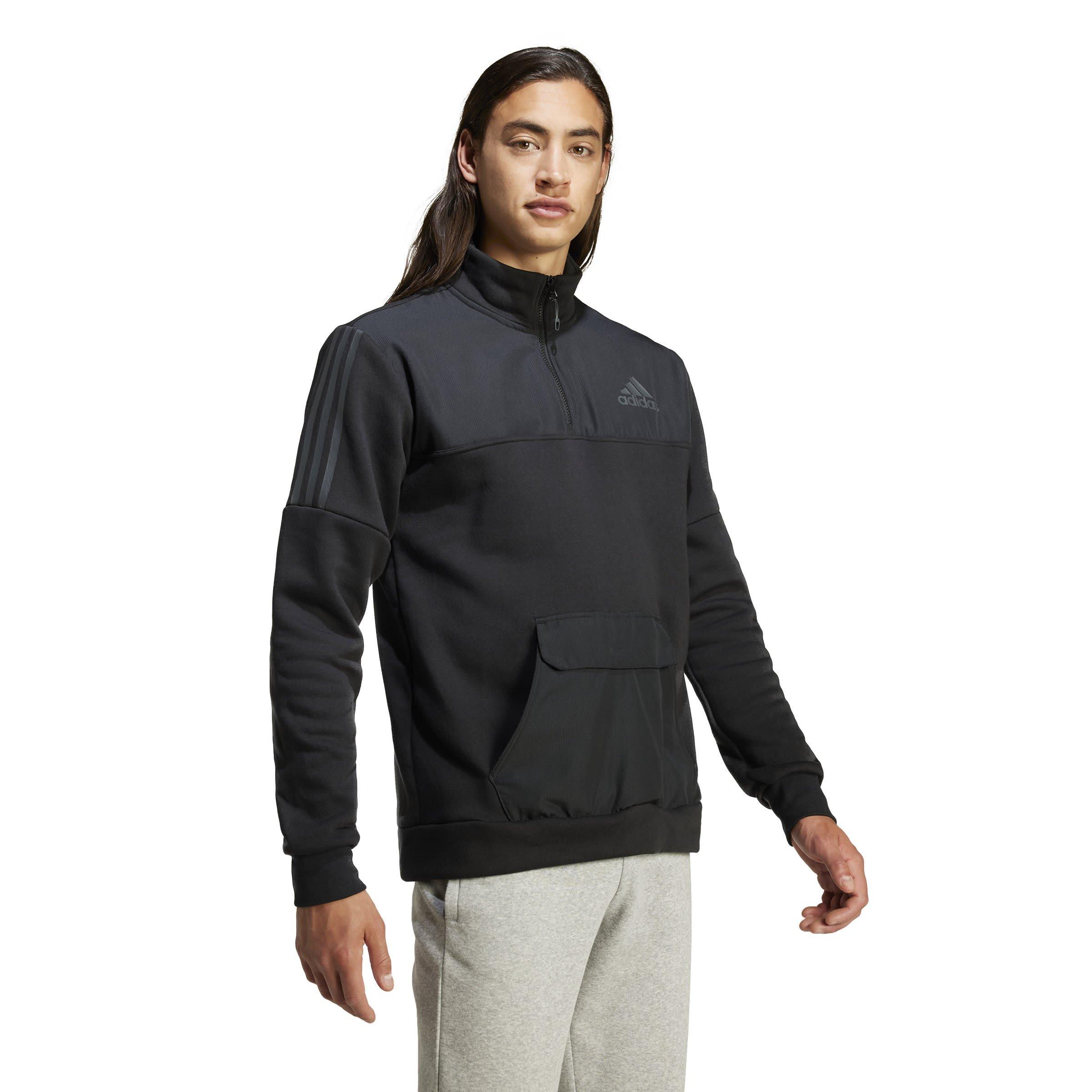 adidas Quarter Zip Tech Track Jacket Mens