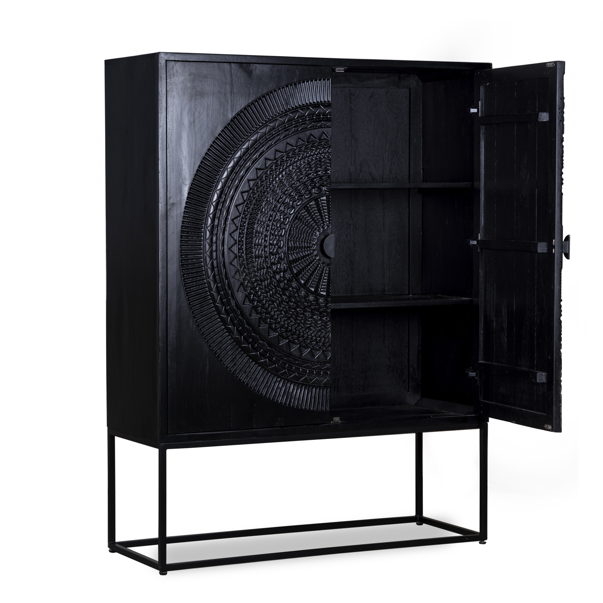 Wandkast Morada large zwart