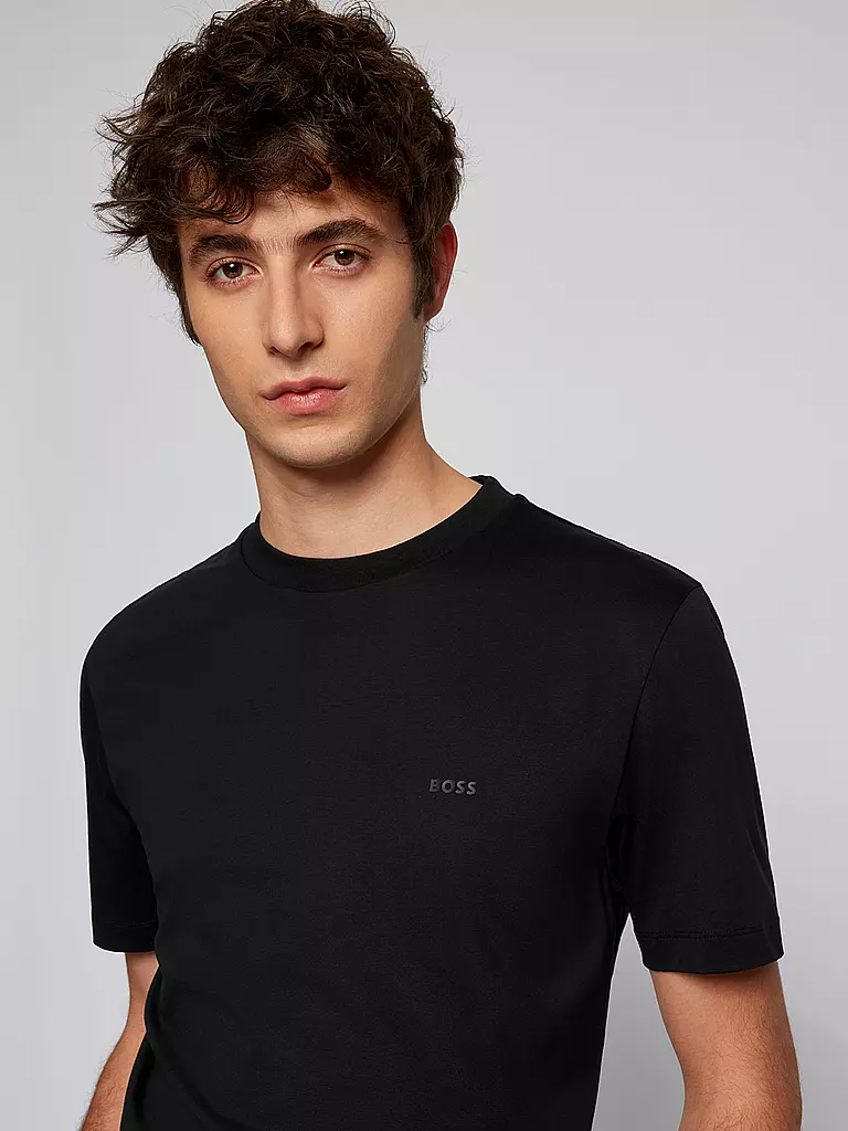 BOSS T-Shirt Regular Fit THOMPSON schwarz