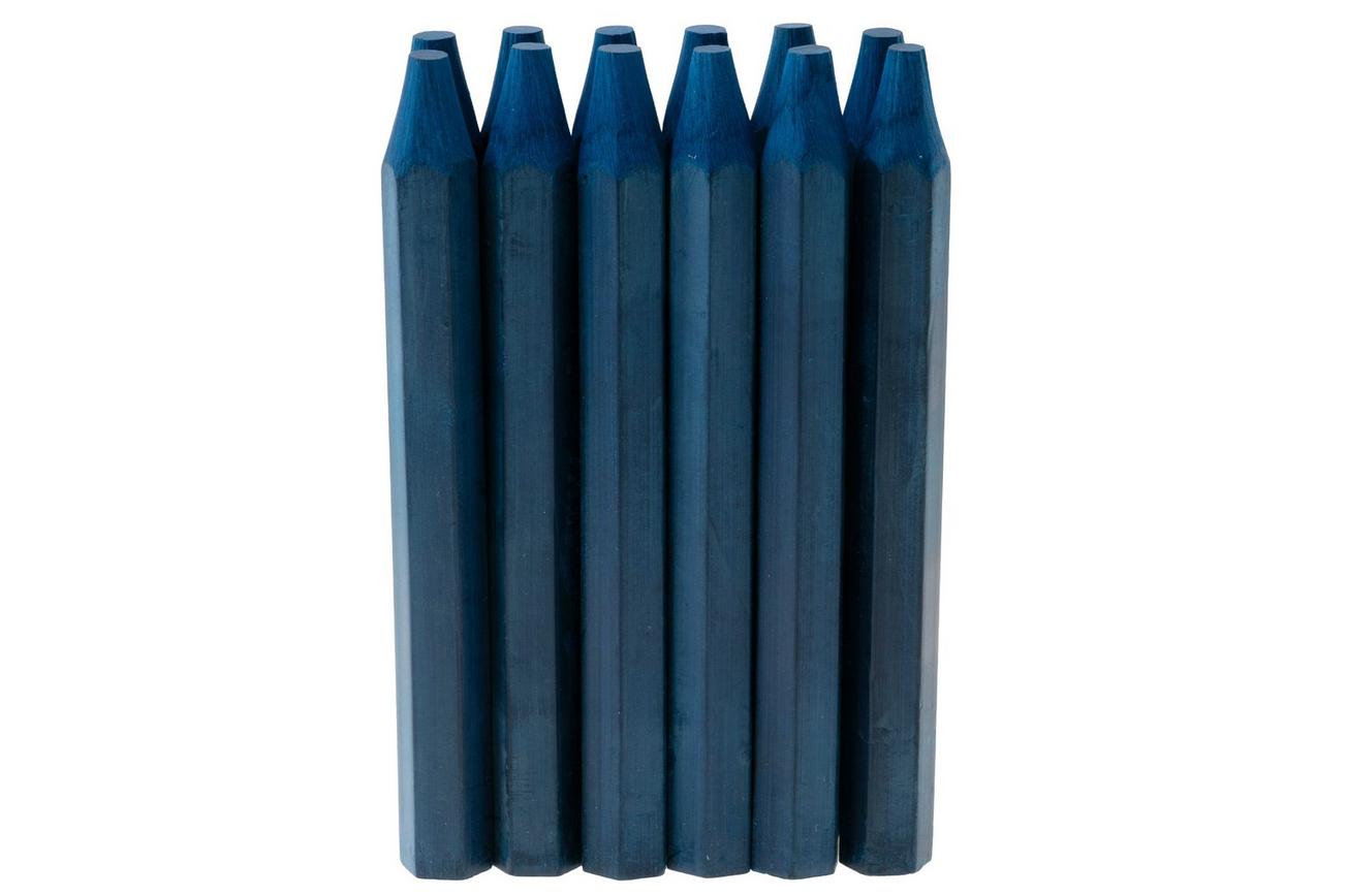 LYRA 795 Basic L4850051 Blue Chalk, set van 12 markeerkrijtjes, blauw