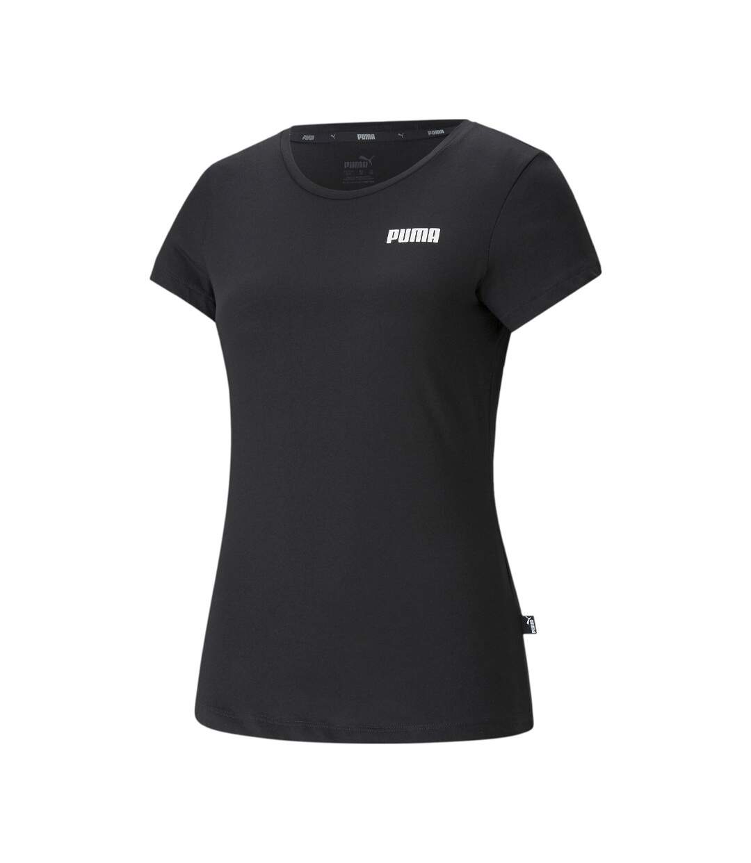 T-shirt Noir Femme Puma Ess Tee