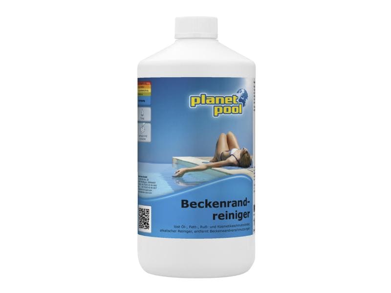 Planet Pool Beckenrandreiniger fettlösend 1 l Beckenrandreiniger, fettlösend