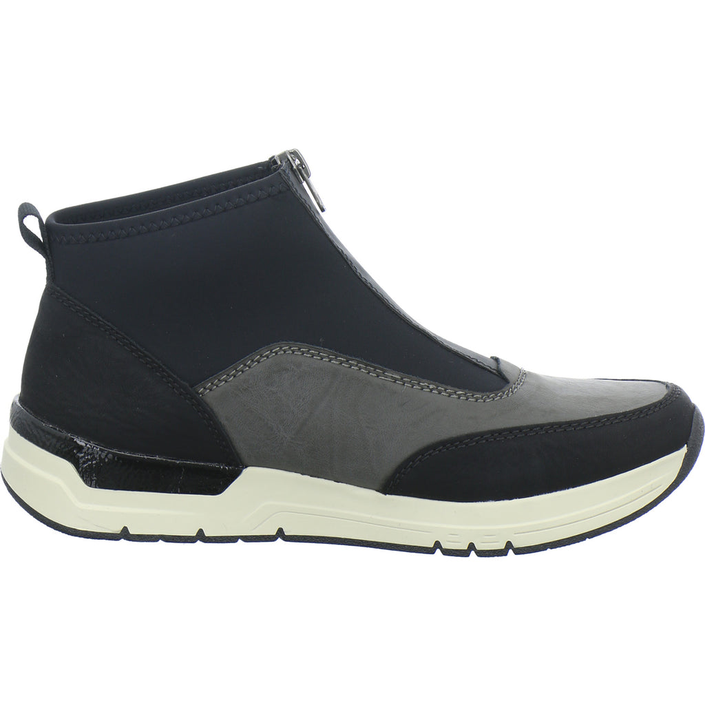 Rieker Stiefel Damen Schwarz-kombi