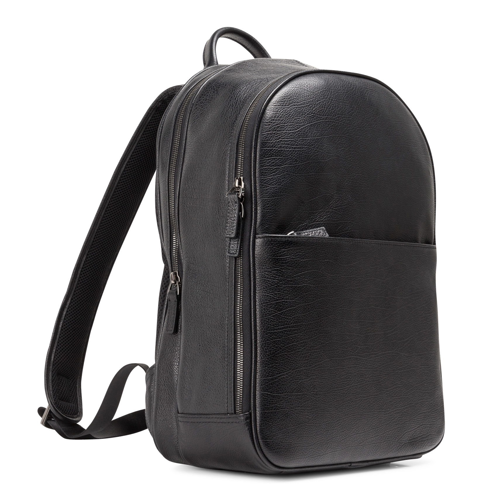 Sac à dos en cuir | Noir