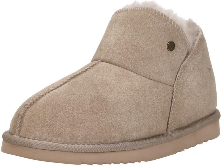 WARMBAT Pantoffels Dames Willow Maat: 42 Materiaal: Suède Kleur: Beige
