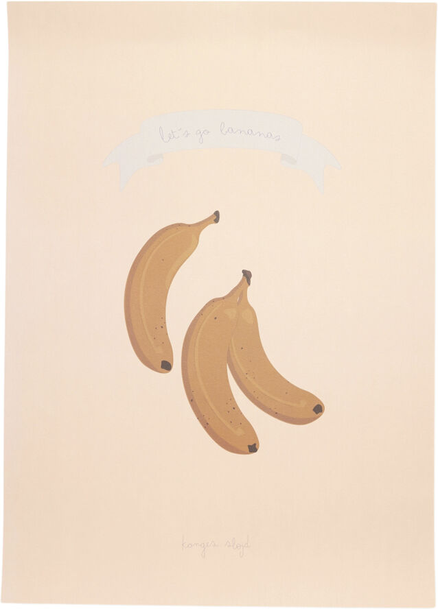 Konges Sløjd POSTER Let's go bananas