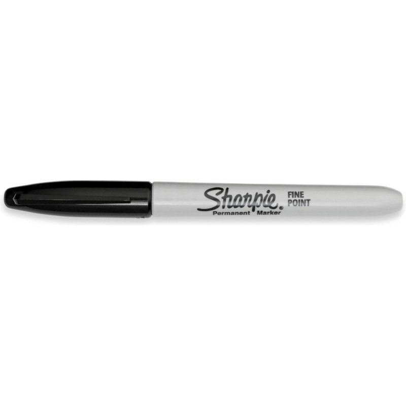 Pack de 20 marqueurs permanent Sharpie noir + 4 offerts