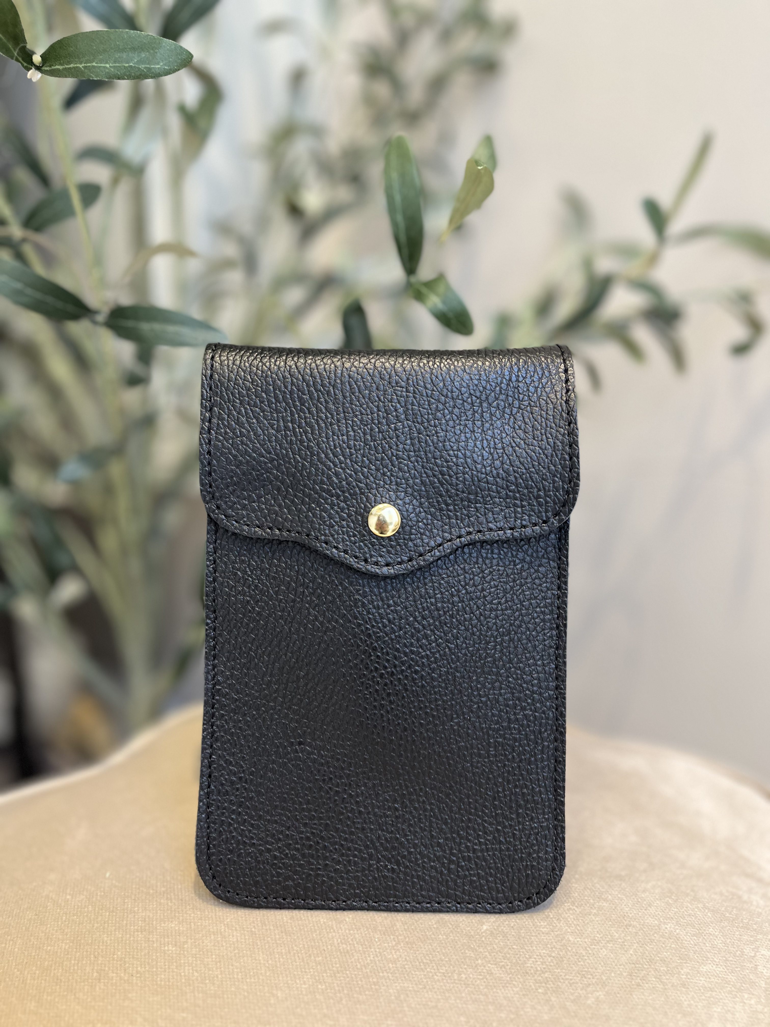 Nora Phone Bag Big - Zwart