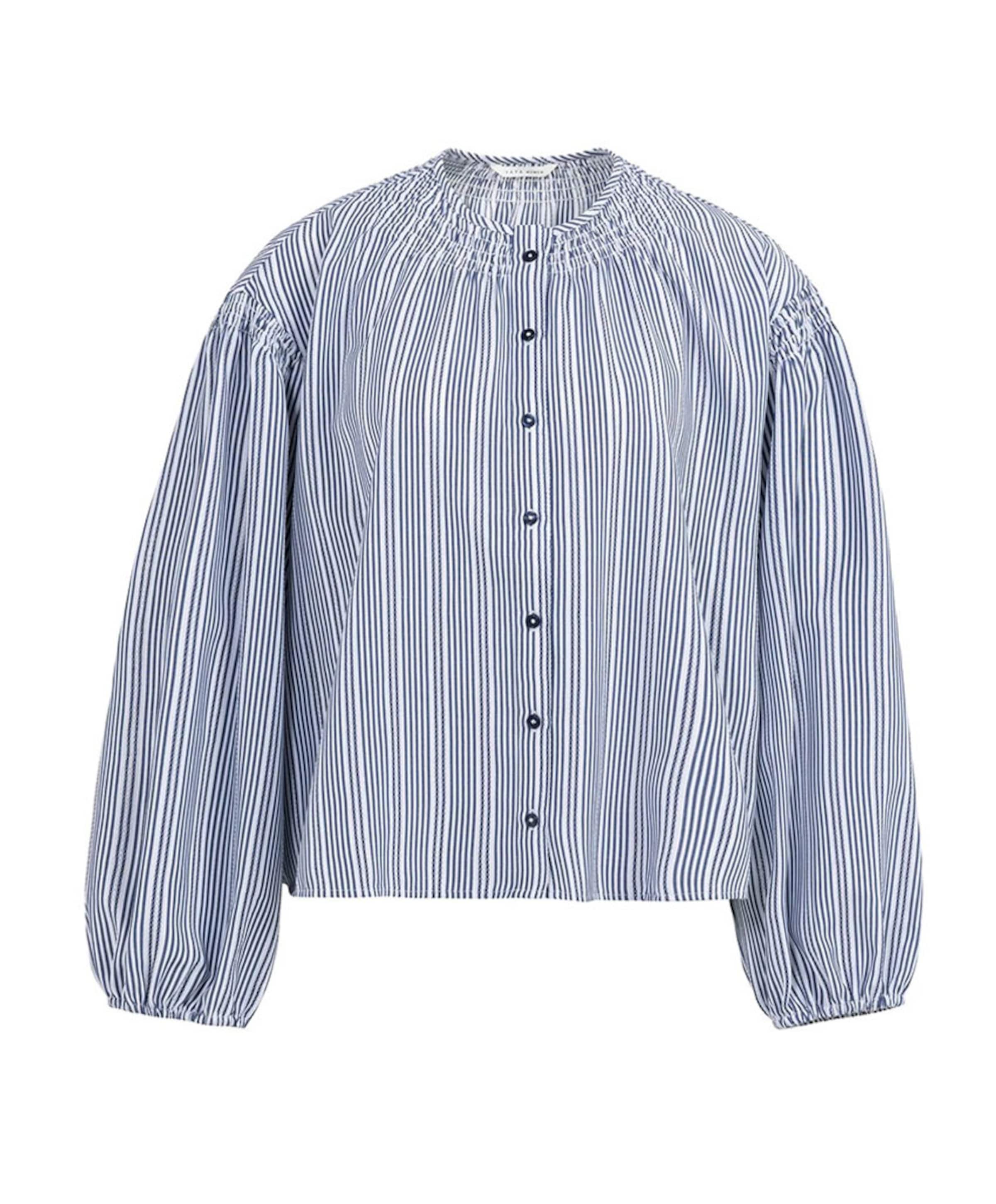 YAYA Dames blouse blauw