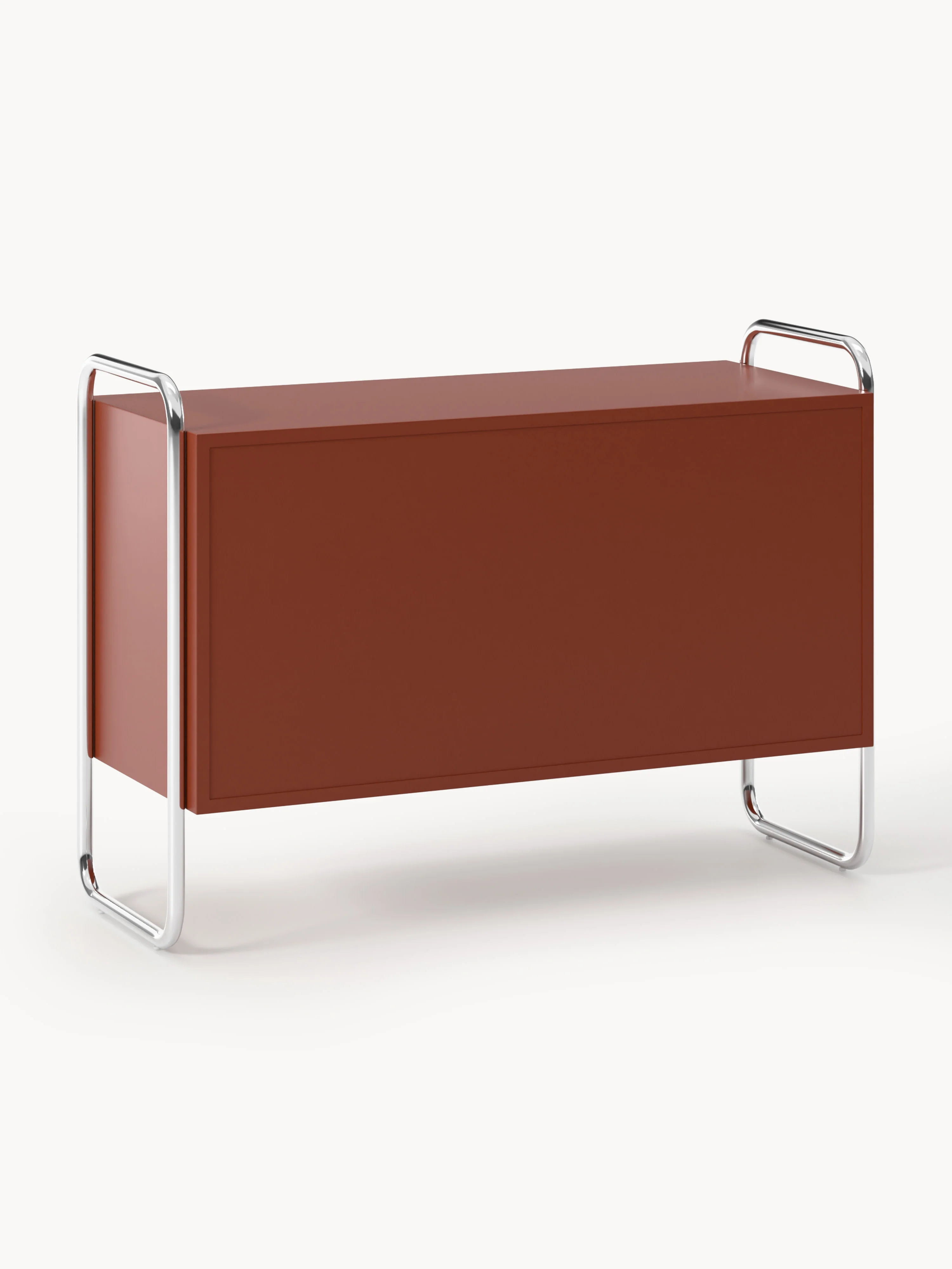 Metalen dressoir Robyn met glazen front