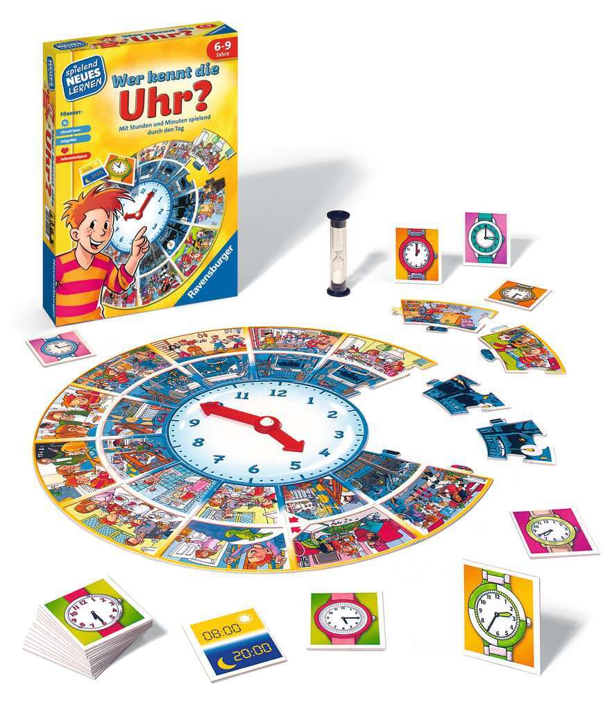 Ravensburger Spiel Wer kennt die Uhr?