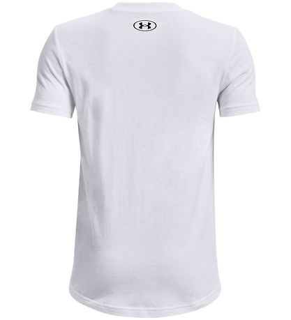 Under Armour T-shirt - Sportstyle Logo - Hvid m. Sort